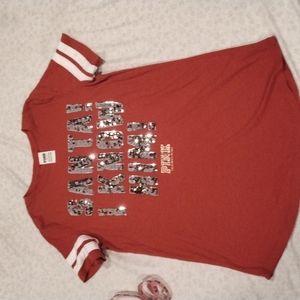 Red Santa Christmas tshirt